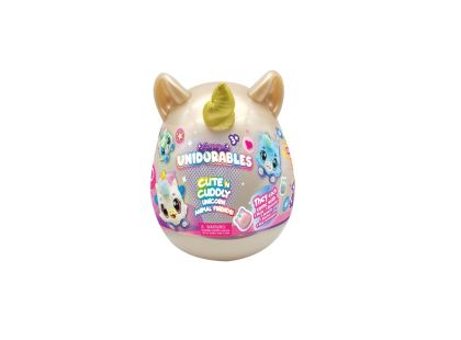 Unidorables plyšové zvířátko s překvapením zlaté vejce - Poškozený obal