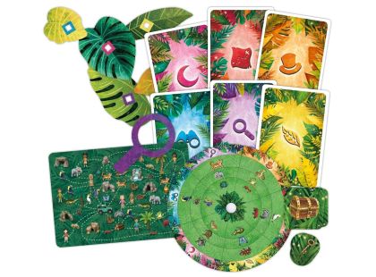 ÚNIKOVÁ HRA KIDS: DŽUNGLE HÁDANEK Párty hra