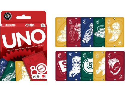 Uno 80. výročí Mattel