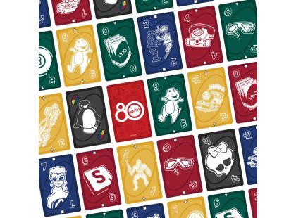 Uno 80. výročí Mattel