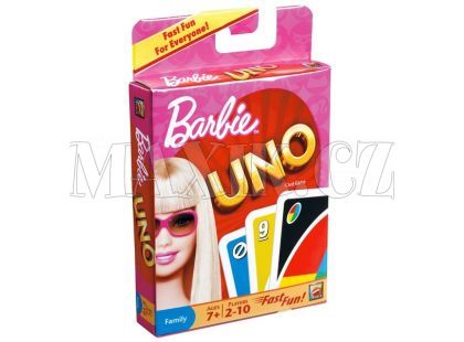 Uno karty Barbie
