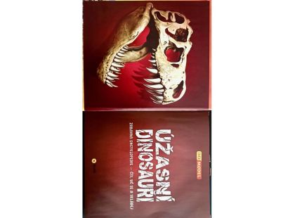 ÚŽASNÍ DINOSAUŘI - 3D MODEL - Zábavní encyklopedie, čti, uč se a skládej