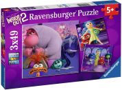Ravensburger V hlavě 2, 3x49 dílků