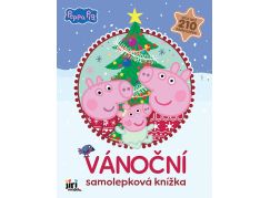 Vánoční samolepková knížka Prasátko Peppa
