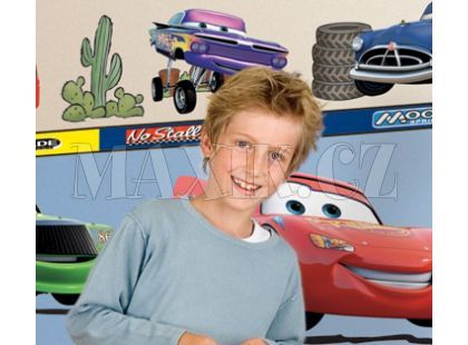 Velké dekorace na zeď CARS