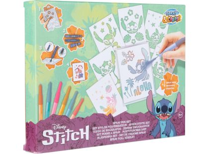 Velká sada malování s foukacími fixami Stitch