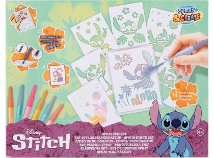 Velká sada malování s foukacími fixami Stitch