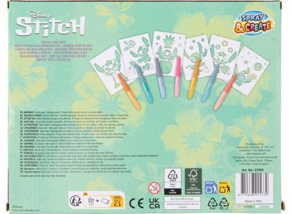 Velká sada malování s foukacími fixami Stitch