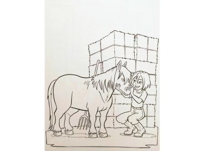 Veselá pastelka - JEDNOROŽCI A KONÍCI