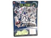 Vesmír doplňky svítící ve tmě