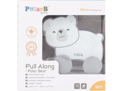 Viga Dřevěná tahačka lední medvěd - Poškozený obal