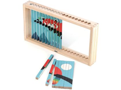 Vilac Dřevěná 4D skládačka Zvířátka