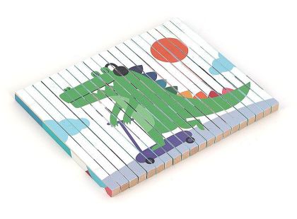 Vilac Dřevěná 4D skládačka Zvířátka