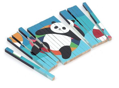 Vilac Dřevěná 4D skládačka Zvířátka