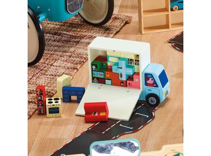 Vilac Dřevěná logická hra Nalož to správně! Stěhováci