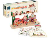 Vilac Dřevěná logická hra Postav to správně! Město