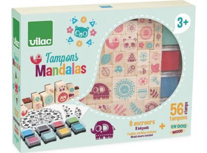 Vilac Dřevěná razítka oblékání a doplňky