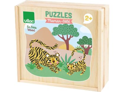 Vilac Puzzle mláďátka a maminky