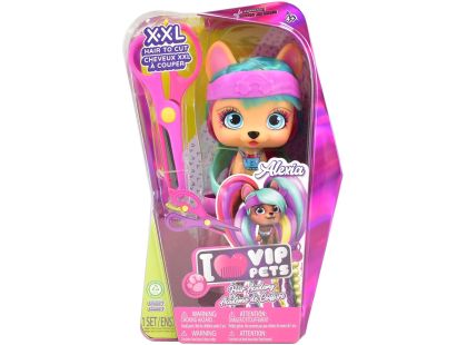 VIP Pets VIP figurka mazlíčka s vlasovým studiem Alexia VIP Pets VIP figurka mazlíčka s vlasovým studiem Alexia