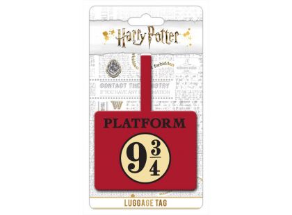 Visačka na kufr Harry Potter nástupiště 9 a tři čtvrtě