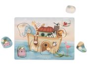 Vkládací puzzle se zvukem Noemova archa
