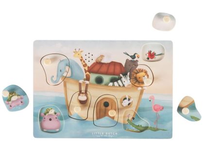 Vkládací puzzle se zvukem Noemova archa