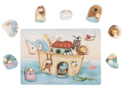 Vkládací puzzle se zvukem Noemova archa