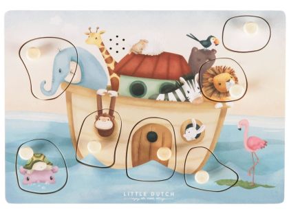 Vkládací puzzle se zvukem Noemova archa