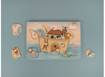 Vkládací puzzle se zvukem Noemova archa