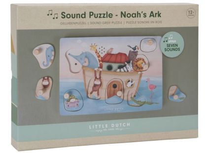 Vkládací puzzle se zvukem Noemova archa