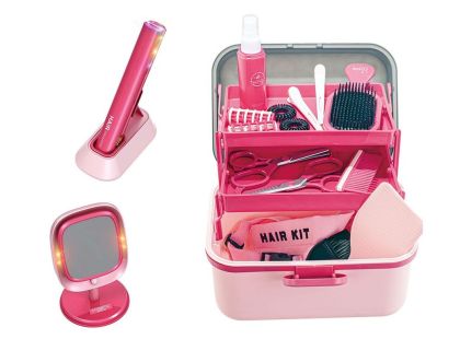 Vlasové studio vlasová žehlička + zrcadlo