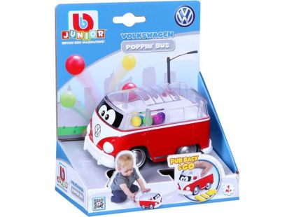 Volkswagen autobus červený