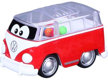 Volkswagen autobus červený