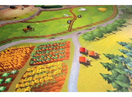 Vopi Dětský koberec Farma 100 x 150 cm