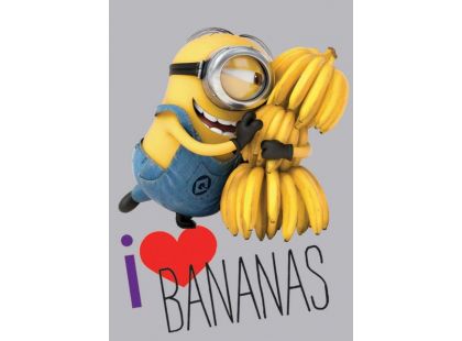 Vopi Mimoni Koberec I Love Bananas 95x133cm