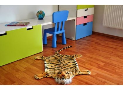 Vopi Předložka Tygr 3D hnědý 50 x 85 cm