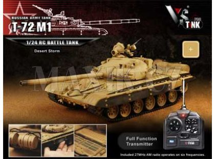 VsTank PRO Airsoft Russian T72 M1 Desert