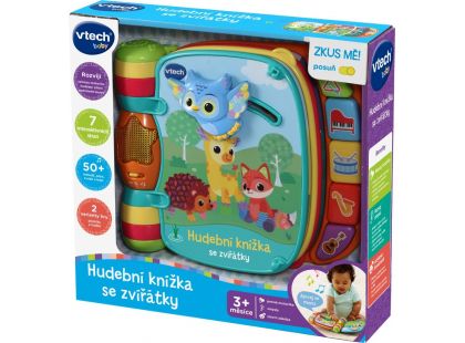 Vtech Hudební knížka se zvířátky CZ