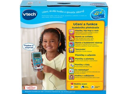 Vtech Hudební přehrávač se sluchátky CZ