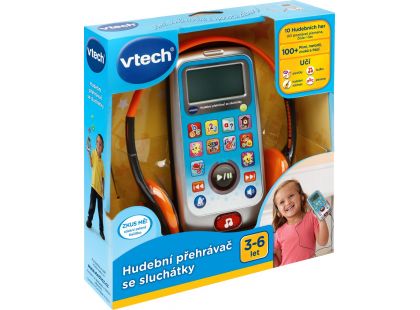 Vtech Hudební přehrávač se sluchátky CZ