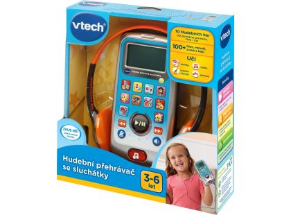 Vtech Hudební přehrávač se sluchátky CZ