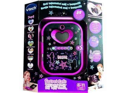 Vtech Kidi Secret Safe Môj tajný denník čierný SK - Poškozený obal