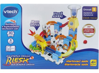 Vtech Kuličková dráha Blesk - Dvojitý skok CZ SK