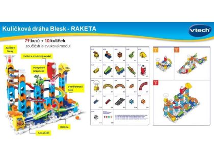 Vtech Kuličková dráha Blesk raketa - Poškozený obal