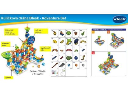 Vtech Kuličková dráha Blesk raketa - Poškozený obal