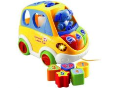 VTech Mluvící auto vkládačka - žluté CZ - Poškozený obal