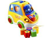 VTech Mluvící auto vkládačka - žluté CZ - Poškozený obal