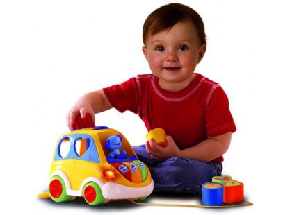 VTech Mluvící auto vkládačka - žluté CZ - Poškozený obal