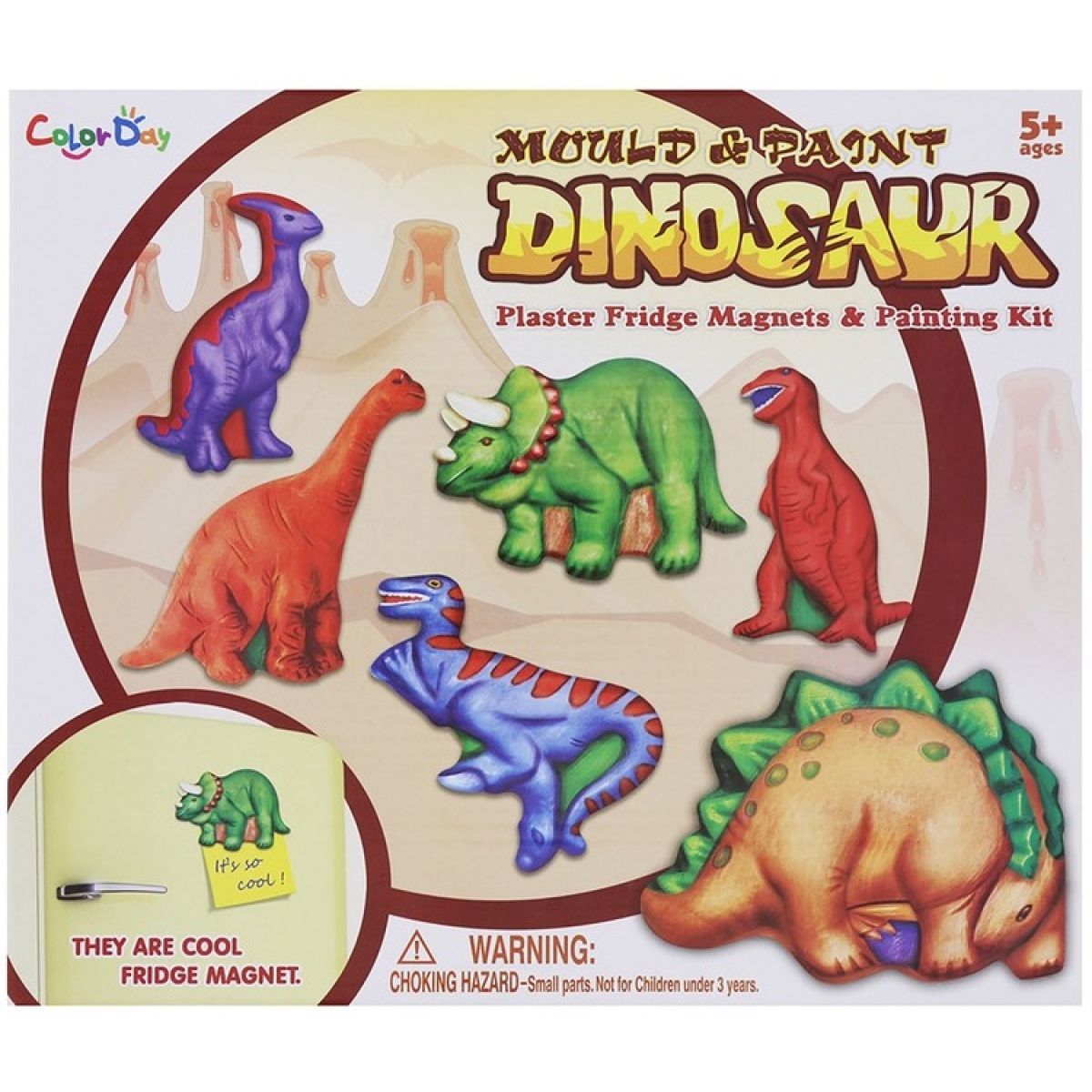 Výrobek ze sádry Dinosauři