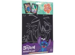 Vyškrabávací obrázky Stitch 2ks